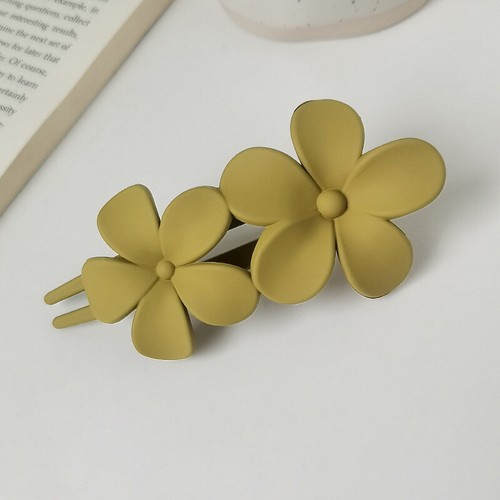 Frosted Flower Hair Clip Claws Women Girls Fashion Hair Barrettes Accessories - Picture 19 of 22