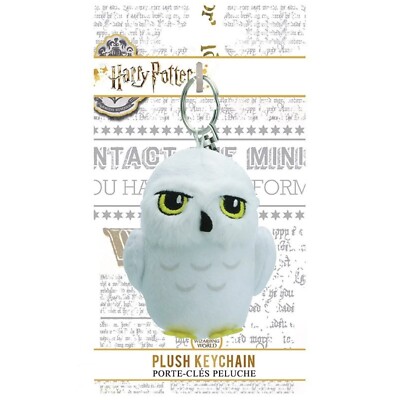Wizarding World Harry Potter  Schlüsselanhänger Plüsch-Eule Hedwig Neu OVP!