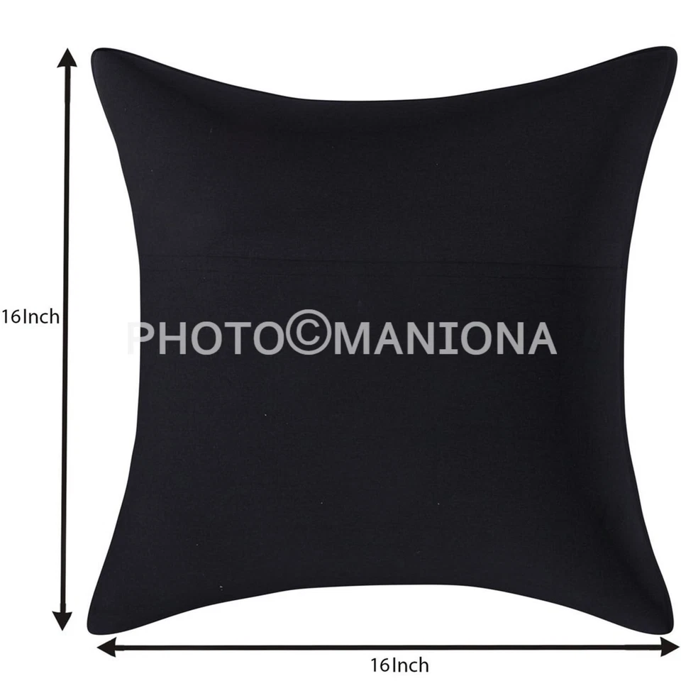 Vintage Kantha Cushion, Sofa Chair Cushion, Vintage Kantha Shams Indian Kantha - Image 4 of 4