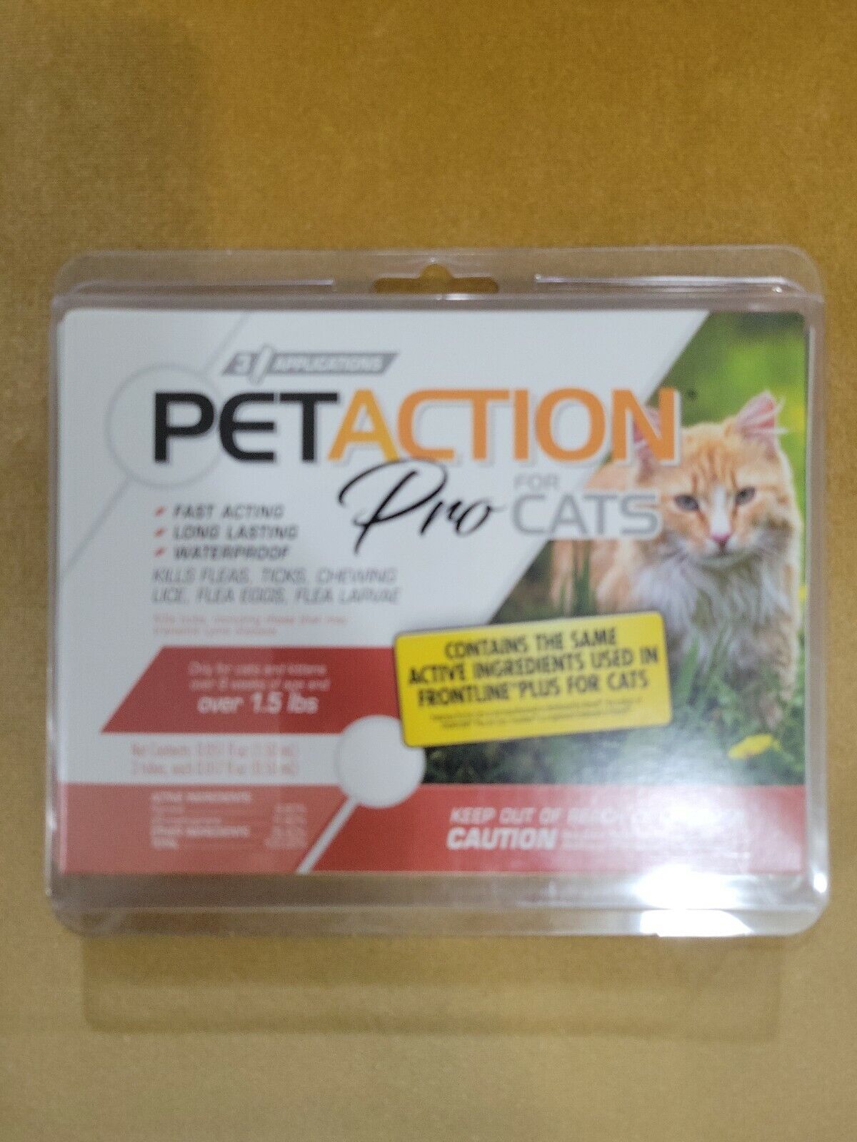 Pet Action Pro for Cats Over 1.5 Lbs