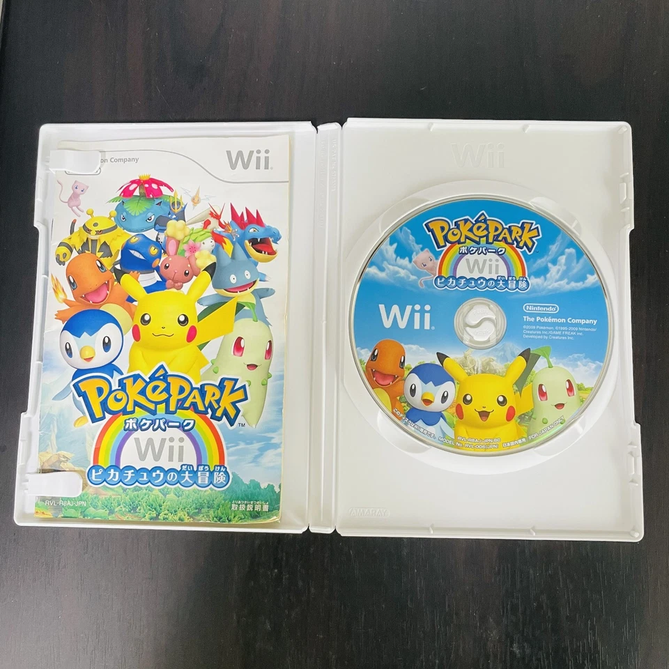 Poke Park Pikachu no Daibouken Nintendo Wii 2009 Japanese Version RVL-P-R8AJ-JPN - Image 3 of 4
