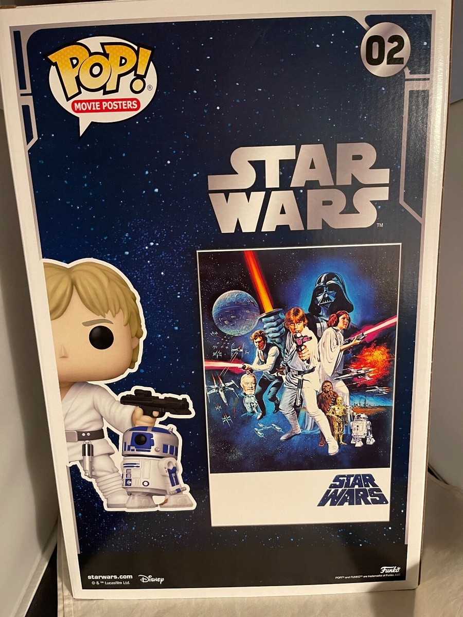 FUNKO POP! SW 新たなる希望　ルーク　R2-D2 ポスター Funko Pop 100 - Star Wars Luke Skywalker & R2-D2 A New Hope