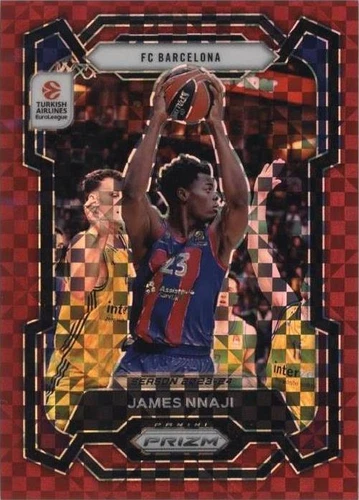 2023-24 Panini Prizm Turkish Airlines EuroLeague - James Nnaji #170