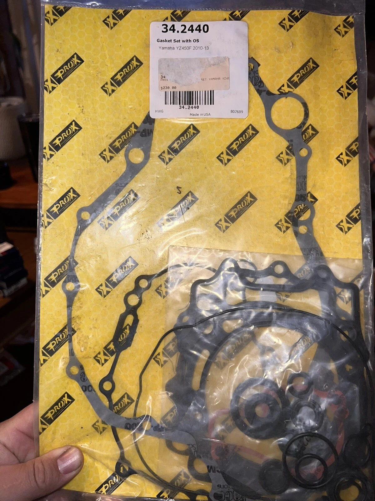 ProX Yamaha YZ450f 2010-13 Gasket Kit With Oil Seals