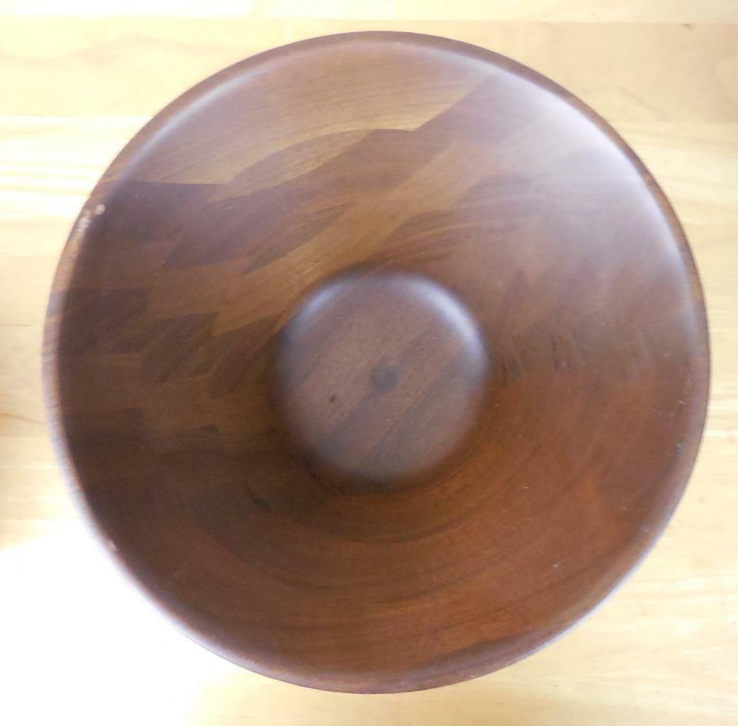 Lebanon Supply Co. South American Walnut Ware Thick 8 pc Salad Bowl Set