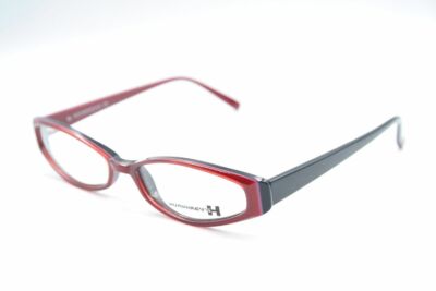Eschenbach Humphreys H2153 50 Rot Scharz oval Brille Brillengestell Neu