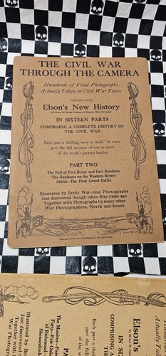 The Civil War Through The Camera Elson 1912 Complete Set 16 Parts - Picture 7 of 18