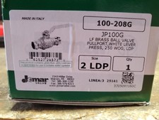 Jomar 100-208g 2 Press Ball Valve Jp100g Full Port 250 Wog. 2in Ldp