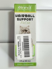 Hairball Support Natural Antibiotic for Cats 2 Fl Oz. Brand New Factory Sealed.