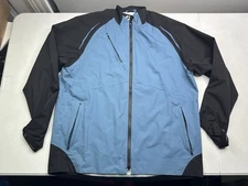FootJoy DryJoy Select Rain Jacket Mens Size L Navy/Indigo Nylon