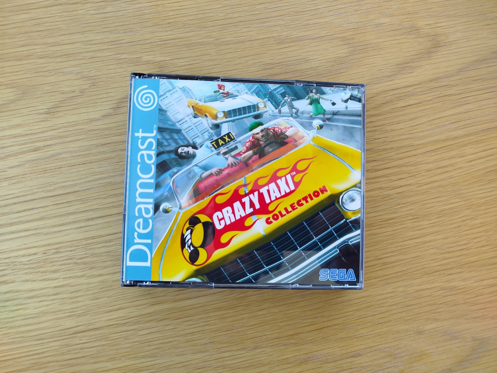 Crazy Taxi Collection SEGA DREAMCAST - Crazy Taxi 1 + 2 + hacks / Repro