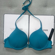 New Victoria s Secret 36B Miraculous Bombshell Bikini Push Up Add 2 Cup Size NWT