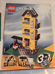 LEGO 4996 Creator 3n1 Beach House Complete w/ All 3 Manuals; No Box