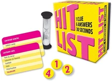 Hit List Card Game Gamewright 1 Clue 6 Answers 30 Seconds
