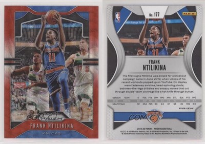 2019-20 Panini Prizm Ruby Wave Prizm Frank Ntilikina #177