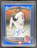 2025 Bowman Draft Anthony Eyanson Chrome Auto Blue Refractor 1st #/150 Red Sox