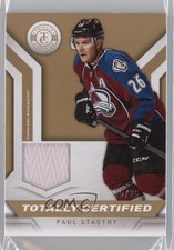 2013-14 Totally Certified Materials Gold 25/25 Paul Stastny #TC-PAS Patch 0o9