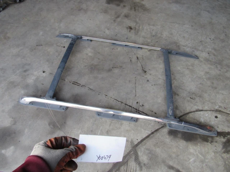 1998 2002 Lincoln Navigator roof luggage baggage track frame rail rack OEM Foto 2 de 4
