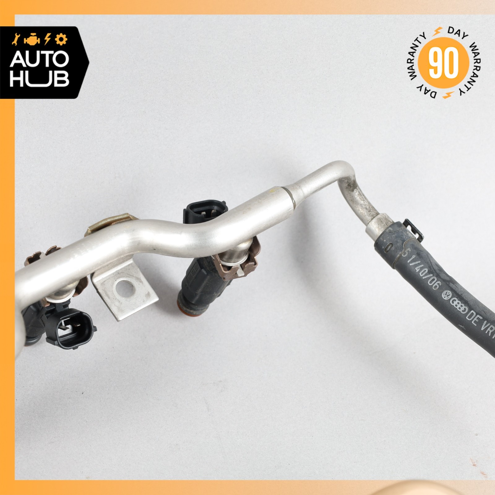 03-13 Bentley Continental GT Flying Spur GTC 6.0L W12 Fuel Injector Rail OEM 87k