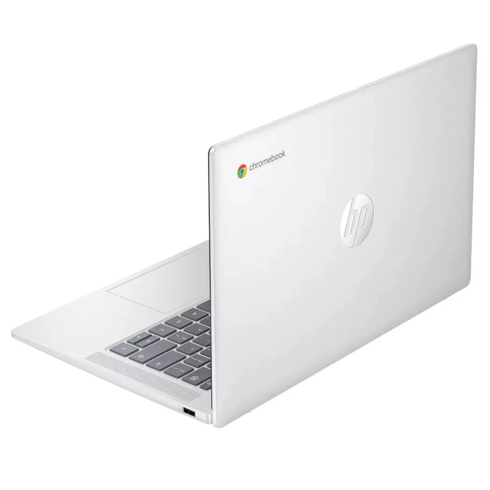 HP 14a-nf0002tg 14" Intel N100 0.8 GHz 4GB RAM 64GB eMMC ChromeOS Laptop, SL - Image 4 of 4