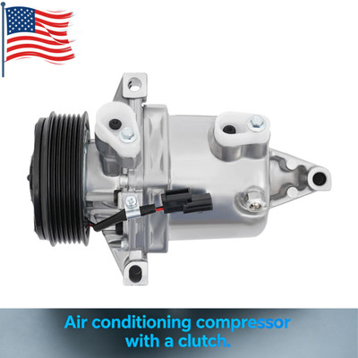 AC Compressor Fits Nissan Kicks 2017-2024 Versa 2020-2024 L4 1.6L CO 11625C