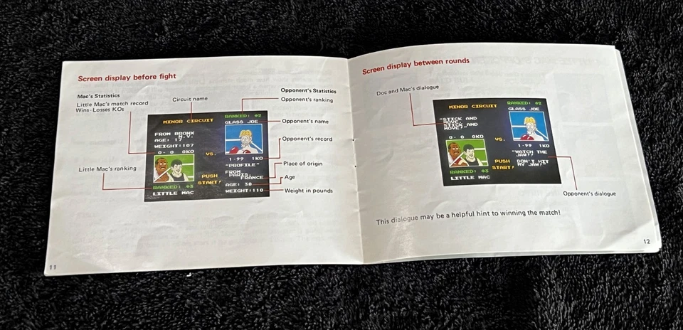 1987 MIKE TYSON PUNCH-OUT • WORKS w/VTG BOX & INSERTS • VINTAGE NES VIDEO GAMES - Image 3 of 4