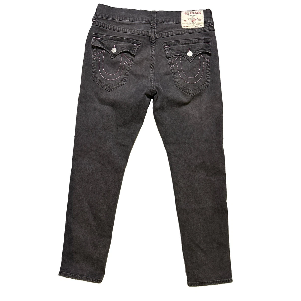True Religion Geno Black Jeans for Men for sale | eBay