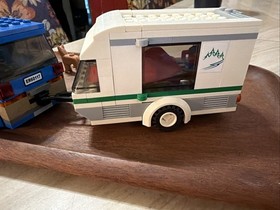 LEGO CITY: Van & Caravan (60117) 100% Complete With Instructions No Box