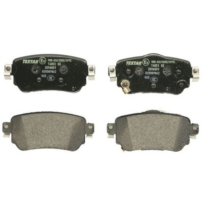 Bremsbelagsatz TEXTAR 2596501, Hinten