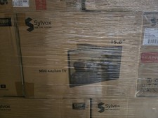 Sylvox 15.6 inch Under Cabinet TV Kitchen 1080P HD Flip-Down Non-smart Rv boat