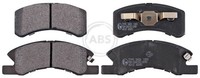 Bremsbelagsatz Scheibenbremse A.B.S. 37490 FüR Mitsubishi Daihatsu Cuore Space 6