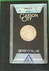 1884 CC Morgan Silver Dollar ANACS MS-63 GSA HOARD - Toned & Mild PL Obverse