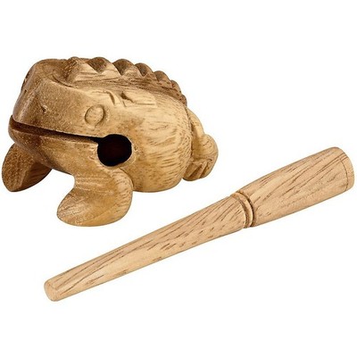 Guiro Nino Mini Wood Frog Guiro X-Small NINO517 Handtrommel Percussion Trommel S