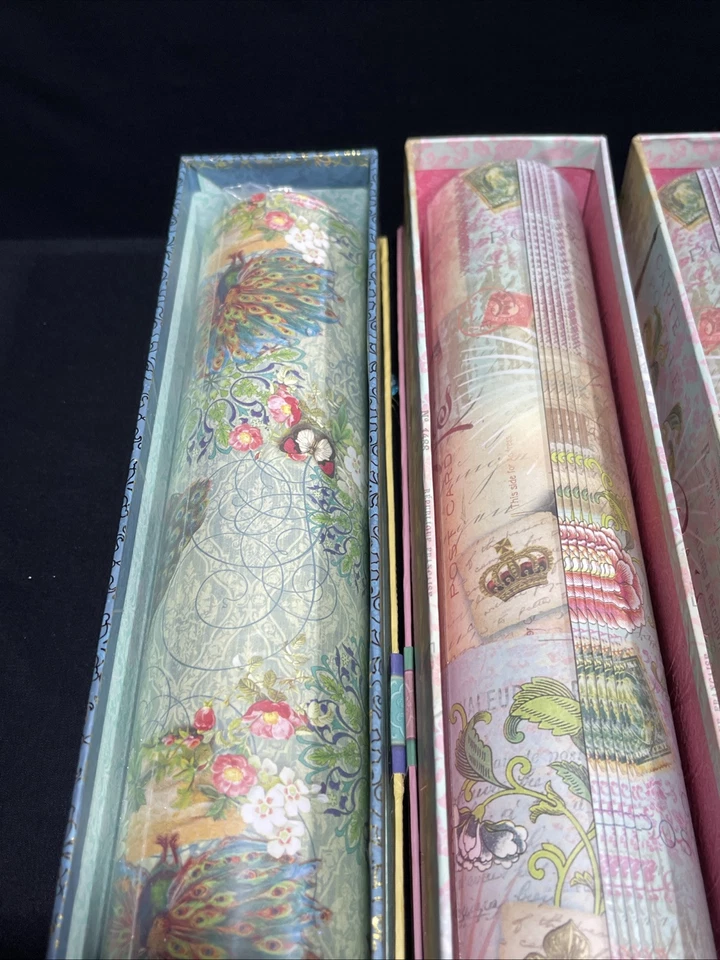 Punch Studio Plumeria Perfumado Cajón Forros Hojas 22 x 16.5" Lote de 5 Foto 3 de 4