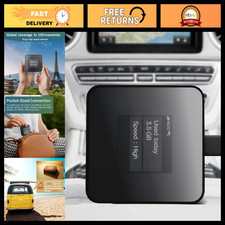 Portable WiFi Hotspot for Travel  Pocket WiFi Device  No SIM, Prepaid Data  C