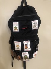 Vintage 90S . Nike Backpack With 3D Nike Logo Plus 8 Starwar Pin With It 56323