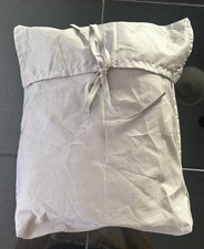 Restoration Hardware Italian Ultra Soft Percale 464 Ct King Duvet Cover Fog