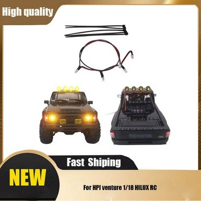 Roof Lamp LED Dome Lights For For HPI venture 1/18 HILUX RC Crawler Car SDE