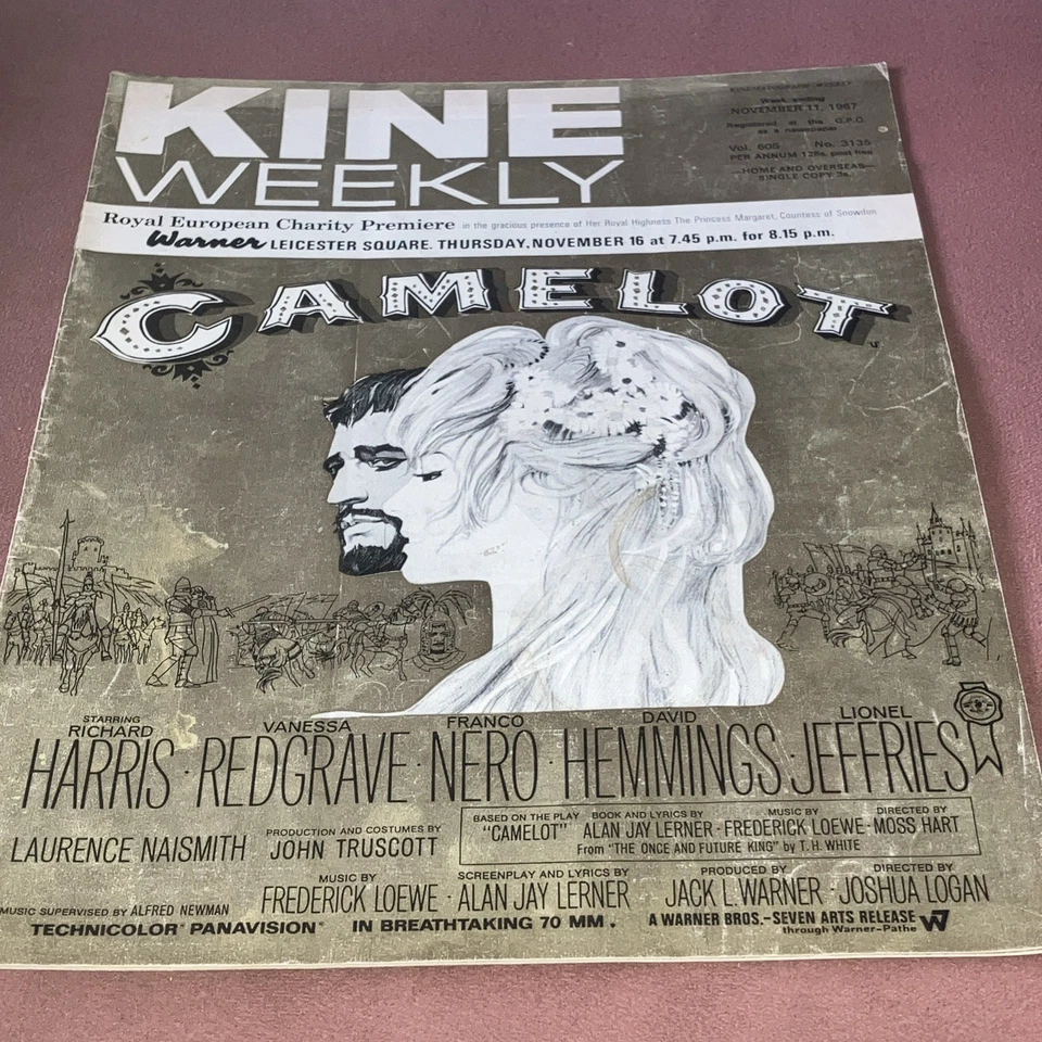 Kine Weekly 1967. Witchfinder General, Billion Dollar Brain, the lost continent - Image 2 of 3