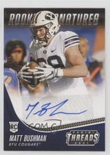 2021 Chronicles Draft Picks Threads Rookie Signatures Matt Bushman Auto 05qn