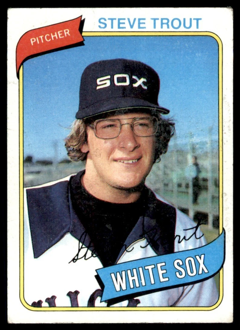 1980 Topps # 83 Steve Trout RC White Sox