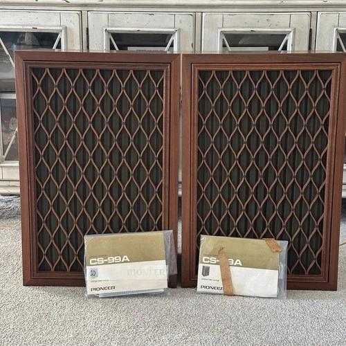 Vintage Pioneer CS-99A Speakers Pair w/Original Accessory Pack - LOCAL PICK UP - product listing photo