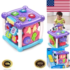 VTech Busy Learners Activity Cube – Engaging Learning Toy for Ages 6  Plus