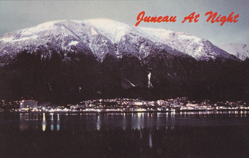 Night View of Juneau, Alaska