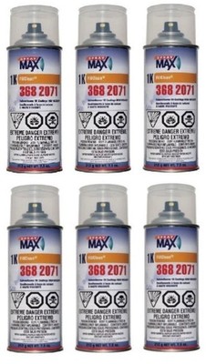 SprayMax *6pk* 368 2071 1K FillClean 7.5 oz Clear  3682071 (1 K Fill Clean) New