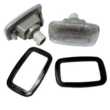Clear Side Indicator Fender Marker Light For 96-02 Toyota Land Cruiser Prado 90