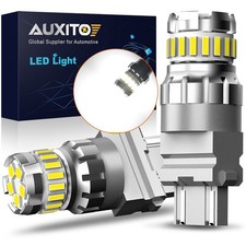 AUXITO 3157 LED Brake Reverse Turn Parking Signal Light Lamps 6500K White 2400LM