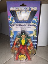 MOC Masters of the WWE Universe Ricky The Dragon Steamboat Brand New Figure WWF