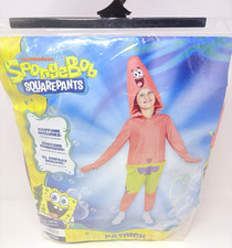 Kids Nickelodeon Spongebob Squarepants Patrick Star Halloween Costume L 10/12