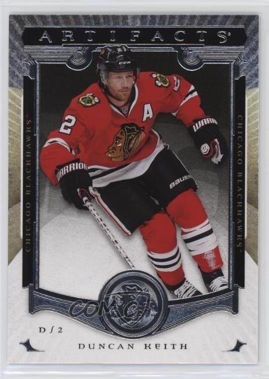 2015-16 Upper Deck Artifacts Duncan Keith #44 HOF 3b8